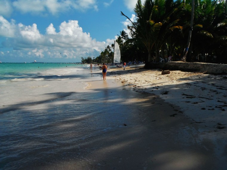 The beach at Bavaro.