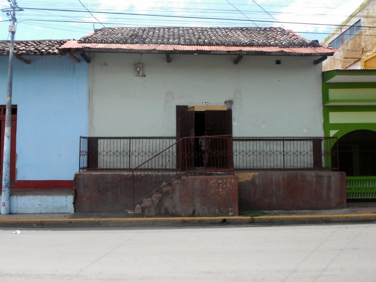 My house on Calle Santa Lucia in Granada, Nicaragua