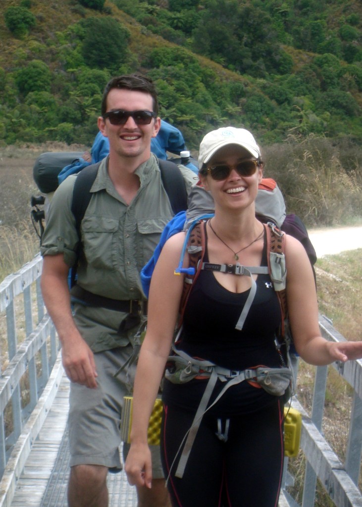 Our arrival captured by Tom's dad